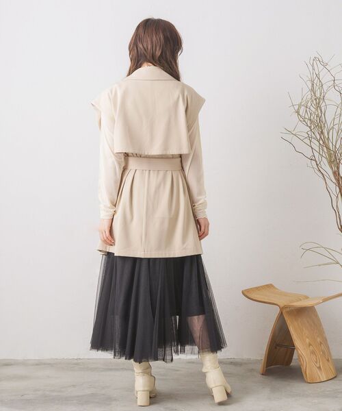 「RETRO GIRL」 コート FREE ベージュ レディース_画像7