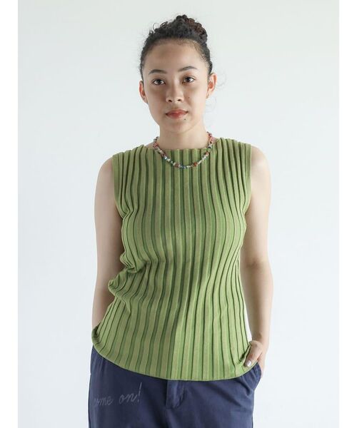 売れ筋商品|||ビーヤング ニット&セーター レディース アウター BYOlia - Jumper - verdant green ニット 配色トッパーカーディガン レディース(M カーキ×グリーン