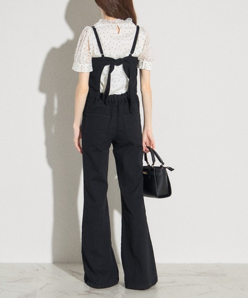 tocco closet オールインワン 「ZOZO限定」バックリボン