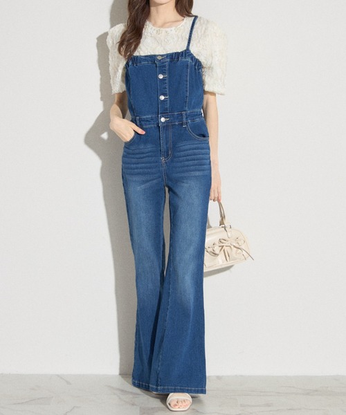 tocco closet オールインワン 「ZOZO限定」バックリボン
