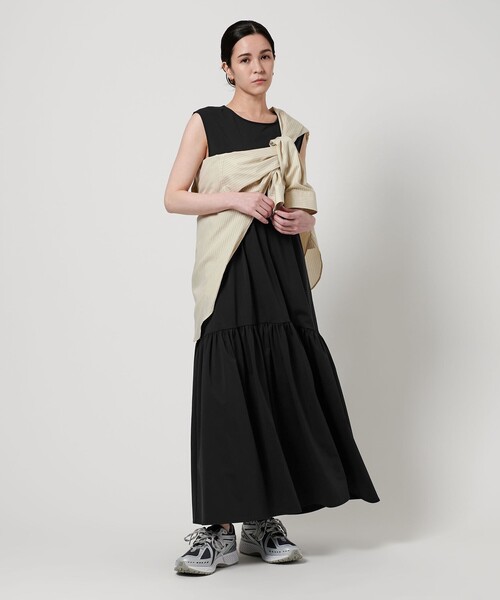 BEAUTY＆YOUTH UNITED ARROWS ワンピース ギャザーフレア