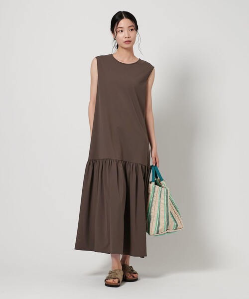 BEAUTY＆YOUTH UNITED ARROWS ワンピース ギャザーフレア