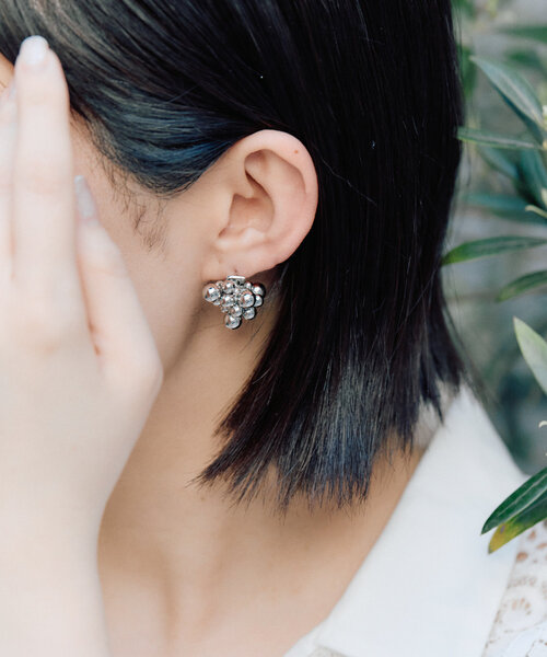 ear PAPILLONNER ピアス バブルボールピアス レディース