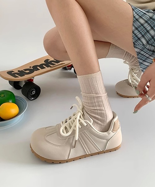shoes365 スニーカー 「SHOES 365」薄底スニーカー フラットシューズ