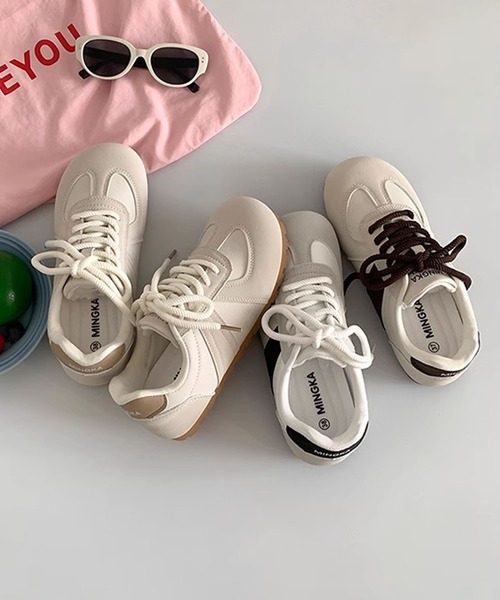shoes365 スニーカー 「SHOES 365」薄底スニーカー フラットシューズ