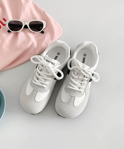 shoes365 スニーカー 「SHOES 365」薄底スニーカー フラットシューズ