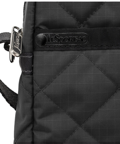 Le Sportsac ミニ クロスボディ キルト 黒 レスポートサック LeSportsac TH MINI CROSSBODY （ブラック