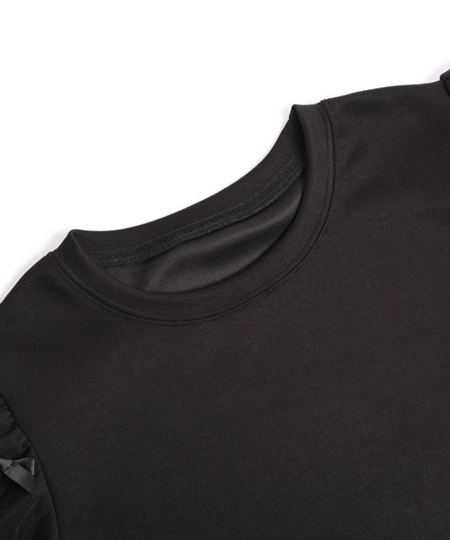 「SUGAR BISKET」 「La-gemme」半袖カットソー フリー ブラック レディース_画像2