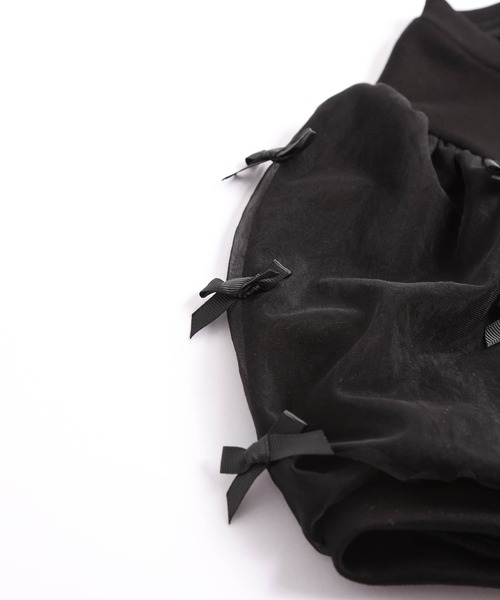 「SUGAR BISKET」 「La-gemme」半袖カットソー フリー ブラック レディース_画像5