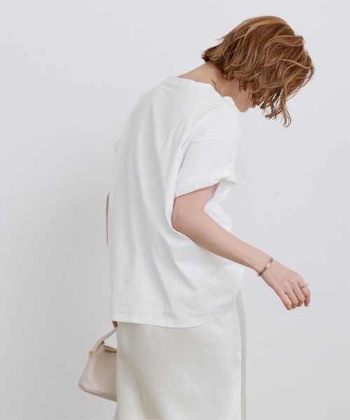 「ur's」 半袖Tシャツ M ホワイト系その他2 レディース