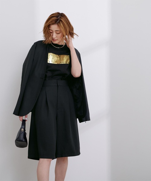 「ur's」 半袖Tシャツ M ホワイト系その他2 レディース