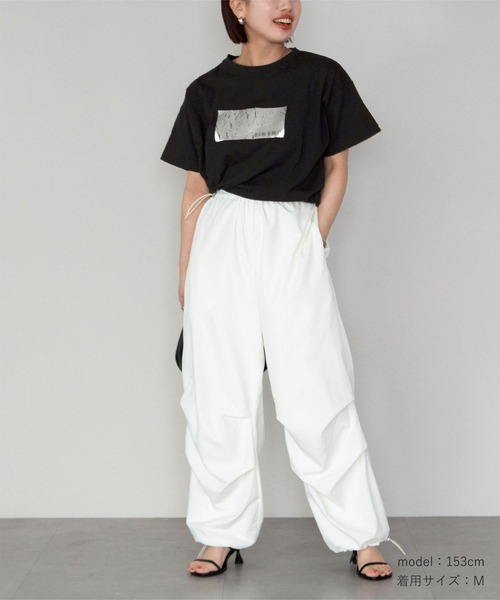 「ur's」 半袖Tシャツ M ホワイト系その他2 レディース