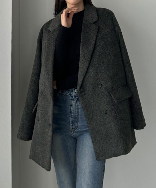aere ★シャギージャケットコート シャギーオーバージャケットコート – Darich (ダーリッチ)