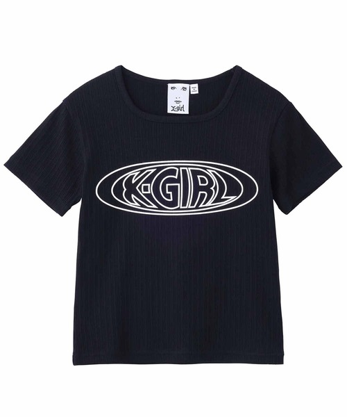 「X-girl」 半袖Tシャツ M ホワイト レディース