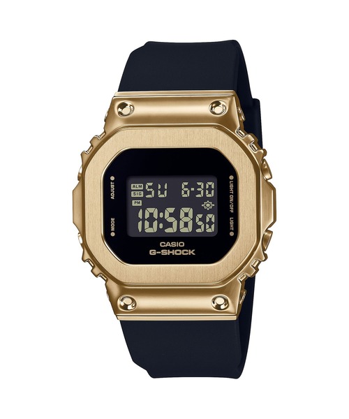 G-SHOCK ゴールド デジタル腕時計 G-SHOCK 「G-SHOCK」 デジタル腕時計 FREE ブラック×ゴールド