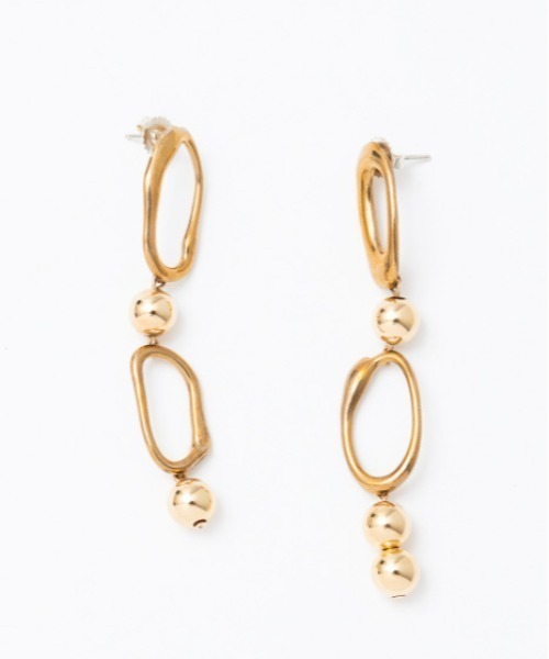 MODERN WEAVING ピアス MODERN WEAVING ピアス チェーンピアス レディース : ZOZOTOWN