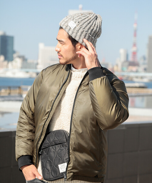 BAYFLOW（ベイフロー） ダウンジャケット MEDIUM カーキ メンズ