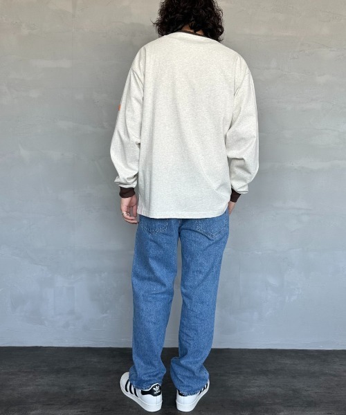 「UNIVERSAL OVERALL」 長(zhǎng)袖カットソー L グレー レディース