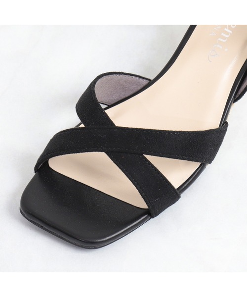 「artemis by DIANA」 ヒールサンダル M ブラック レディース_画像5