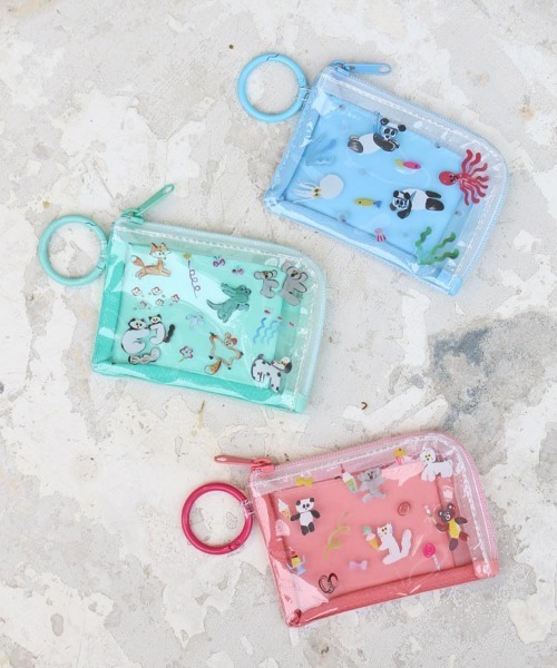 Bleu Bleuet（ブルーブルーエ） パスケース CYILABOパスポーチ