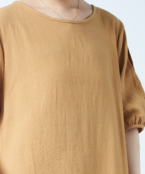 「SETUP7」 「MAISON BREEZE」半袖ワンピース 4 ブラック レディース_画像2