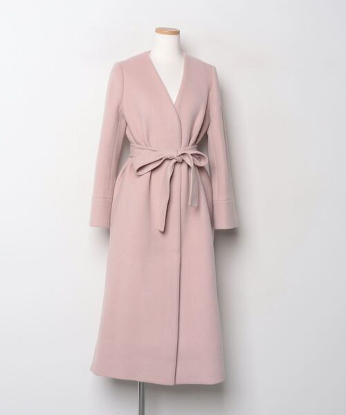 FRAY I.D（フレイ・アイディー） ノーカラーコート「MANTECOコラボ」 0