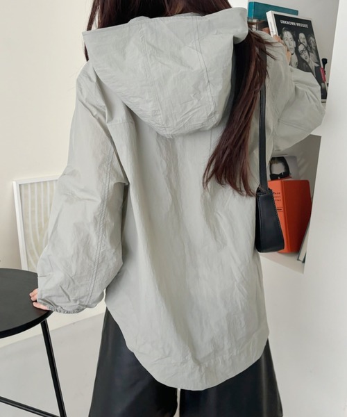 「COCOMOMO」 マウンテンパーカー L ホワイト レディース_画像2