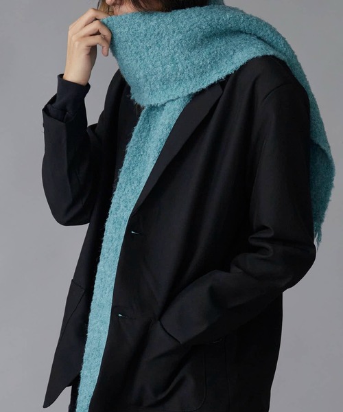 Theater code マフラー Wool Boucle Scarf / ウール ブークレマフラー