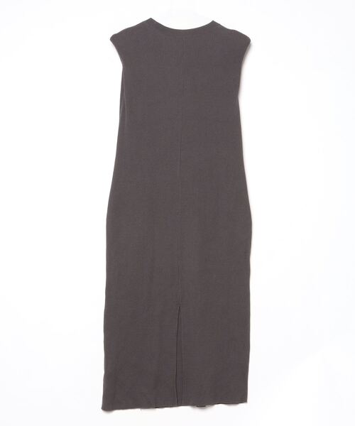 「Uhr」 ノースリーブワンピース - グレー レディース_画像2