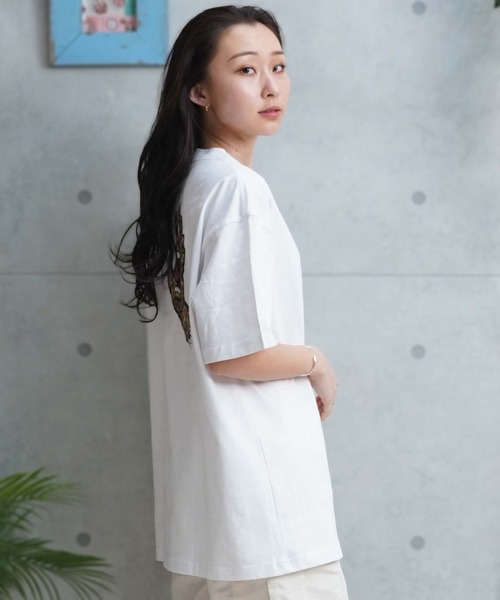 「SANTA CRUZ」 半袖Tシャツ M ライトブルー レディース_画像6