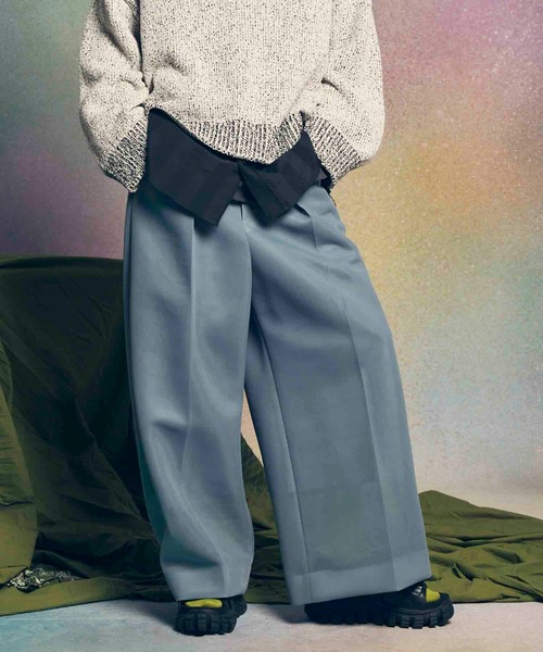 MAISON SPECIAL（メゾンスペシャル） スラックス 0 グレー メンズ