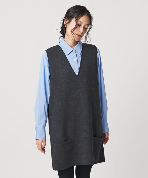 UNITED ARROWS（ユナイテッドアローズ） ベスト ジレ ミラノリブ