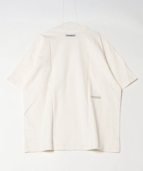 「AAPE BY A BATHING APE」 半袖Tシャツ MEDIUM アイボリー メンズ_画像5