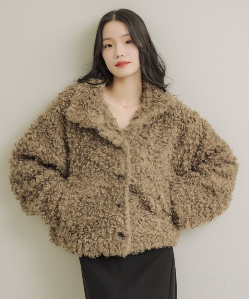 NEUNA（ヌナ） コート アウター テディボアコート レディース