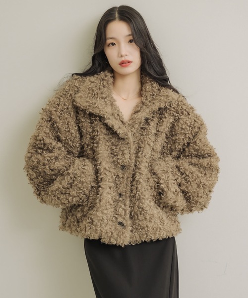 NEUNA（ヌナ） コート アウター テディボアコート レディース