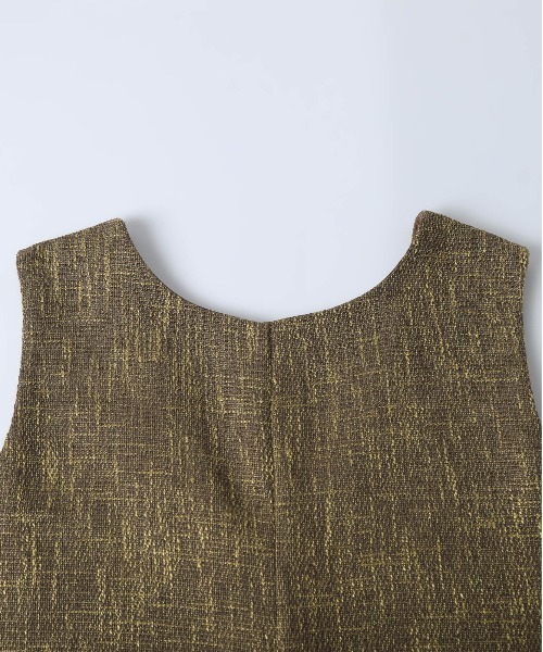 ジャンパースカート ツイードフレアジャンパースカート : ZOZOTOWN