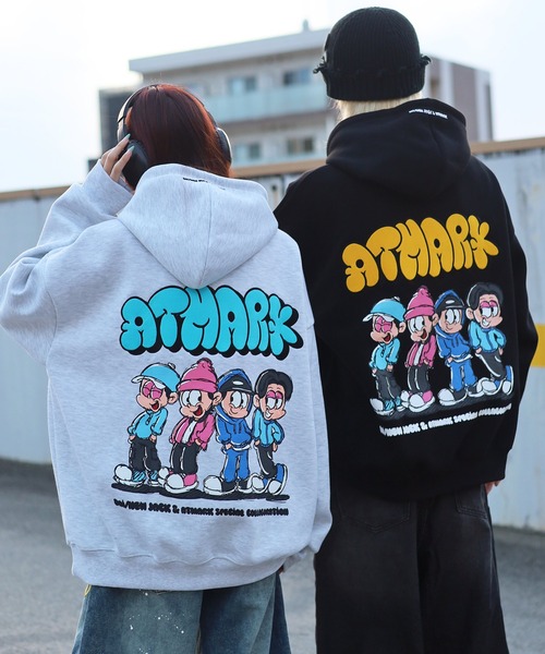 ATMARK パーカー 「フリーサイズ / UNISEX 」ATMARK×DAI NEWJACKコラボ