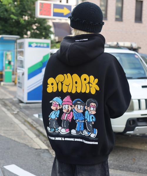 ATMARK パーカー 「フリーサイズ / UNISEX 」ATMARK×DAI NEWJACKコラボ