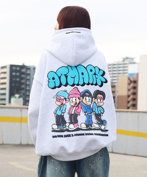 ATMARK パーカー 「フリーサイズ / UNISEX 」ATMARK×DAI NEWJACKコラボ