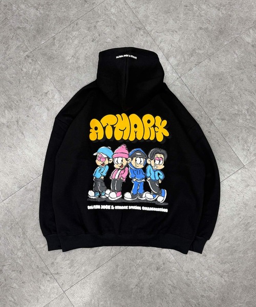 ATMARK パーカー 「フリーサイズ / UNISEX 」ATMARK×DAI NEWJACKコラボ