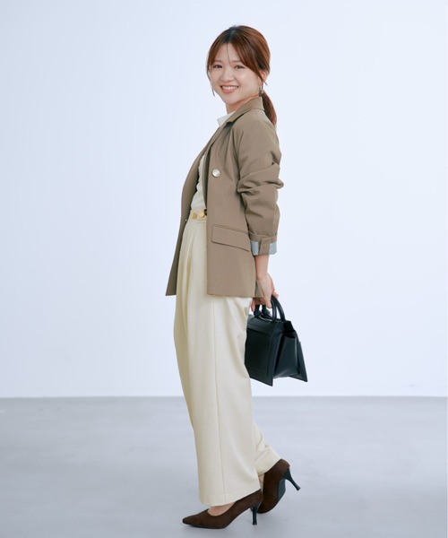 ジャケット テーラードジャケット ゴールドボタンダブルジャケット