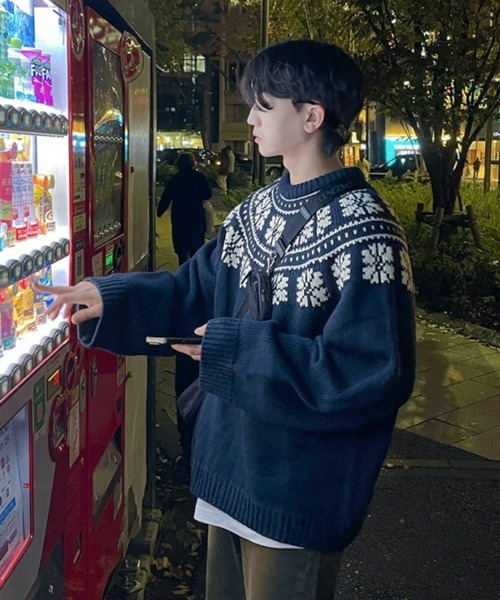 NOWLE（ノウル） セーター ニット 「NOWLE」ウィンター レトロ
