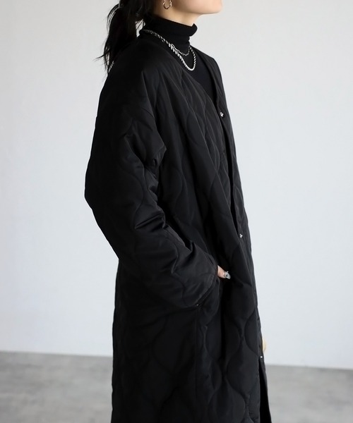 「sakishimatokyo」 ノーカラーコート FREE アイボリー レディース_画像7