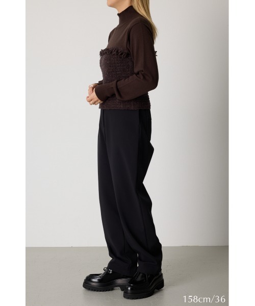 RIM.ARK スラックス パンツ 入学式 入園式 Jersey round relax PT 