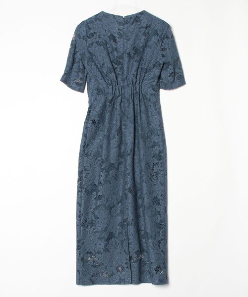 「AIMER」 半袖ワンピース X-SMALL グリーン レディース_画像2