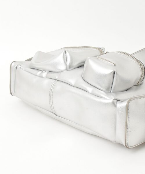 「RAY CASSIN」 トートバッグ FREE シルバー レディース_画像3