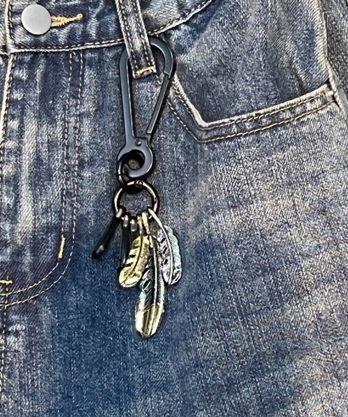 CALIFORNIA OUTFITTERS キーケース 11C27 フェザーチャーム