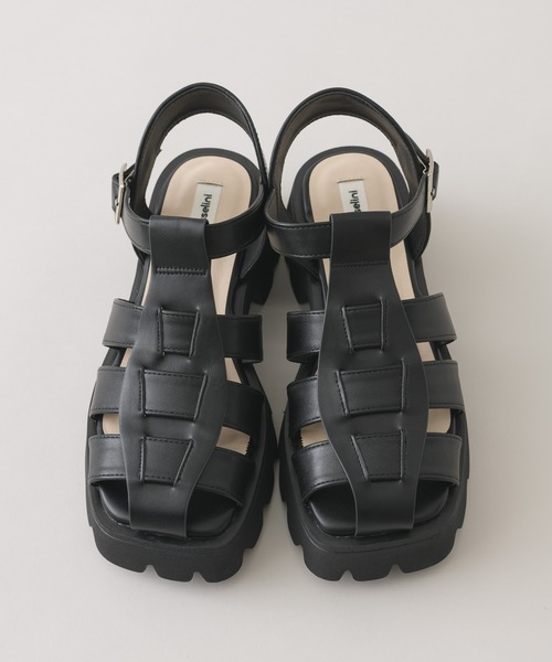 「Casselini」 フラットサンダル MEDIUM アイボリー レディース_画像6