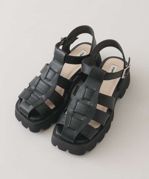 「Casselini」 フラットサンダル MEDIUM アイボリー レディース_画像7