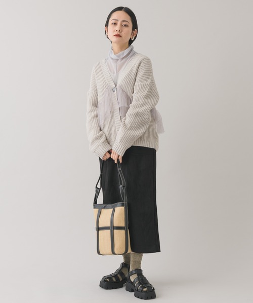 「Casselini」 フラットサンダル MEDIUM アイボリー レディース_画像8